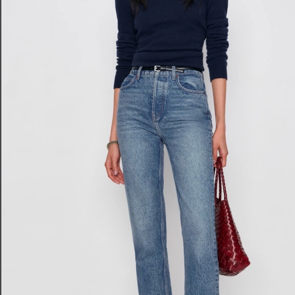 Reformation Cynthia Straight Leg Jeans